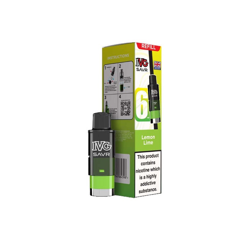lemon lime ivg savr prefilled pod