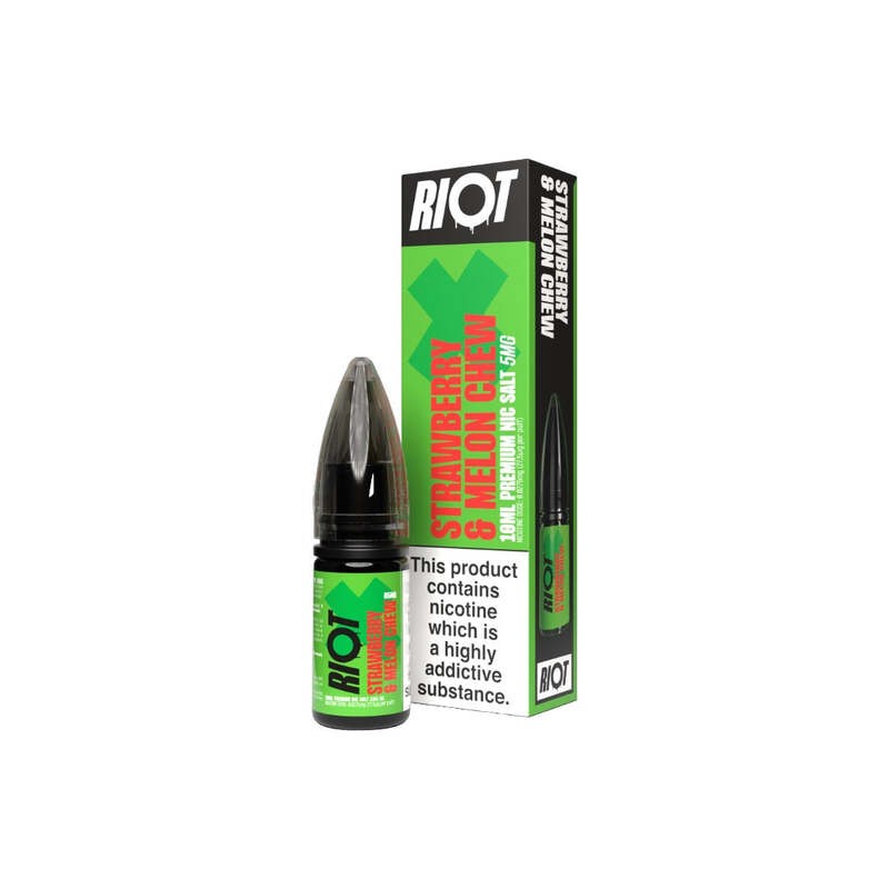 strawberry melon chew riot squad riot x nic salt