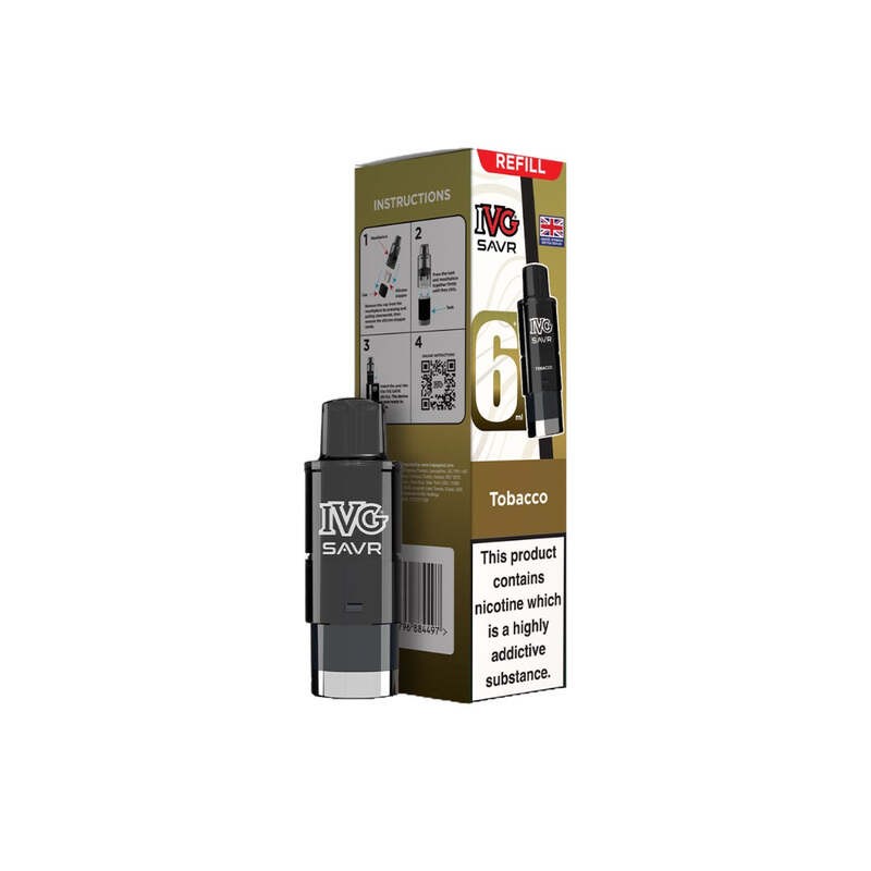 tobacco ivg savr prefilled pod