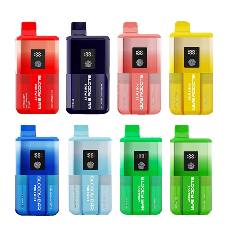 bloody bar 20k pod twist prefilled pod kit