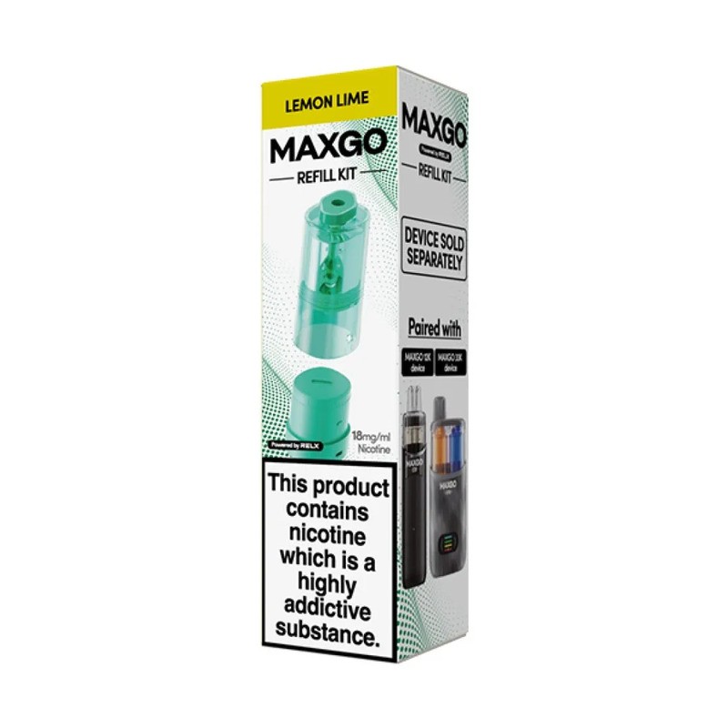 lemon lime relx maxgo 33k prefilled pod