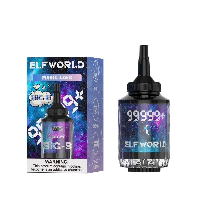 magic love elfworld big-b 99999 hookah kit