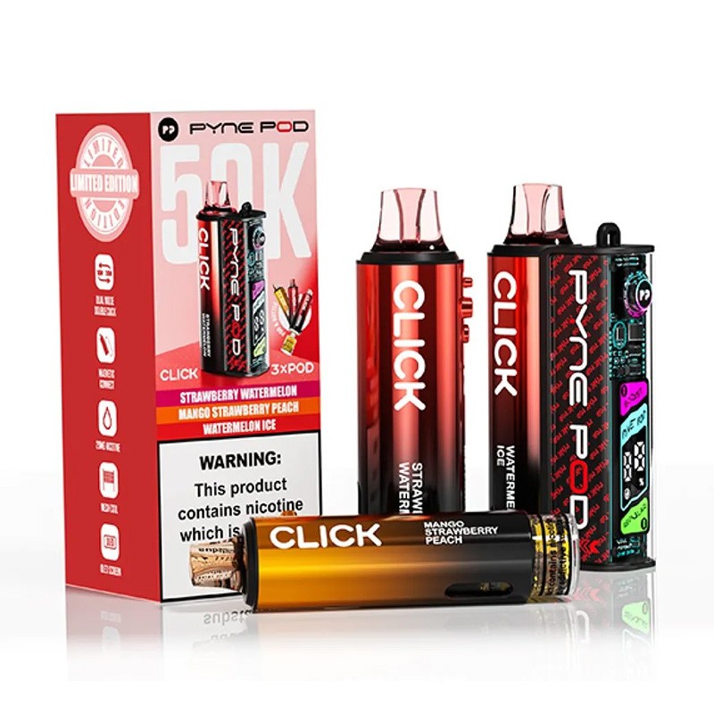 red edition pyne pod click 50k