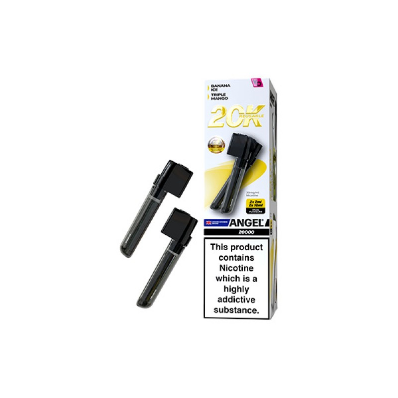 yellow edition vapes bars angel 20k prefilled pod
