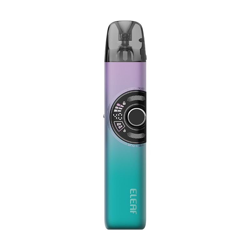 gradient pink-green eleaf iveni duo pod kit