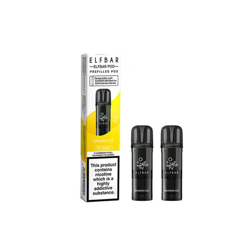 banana ice elf bar 600 prefilled pod
