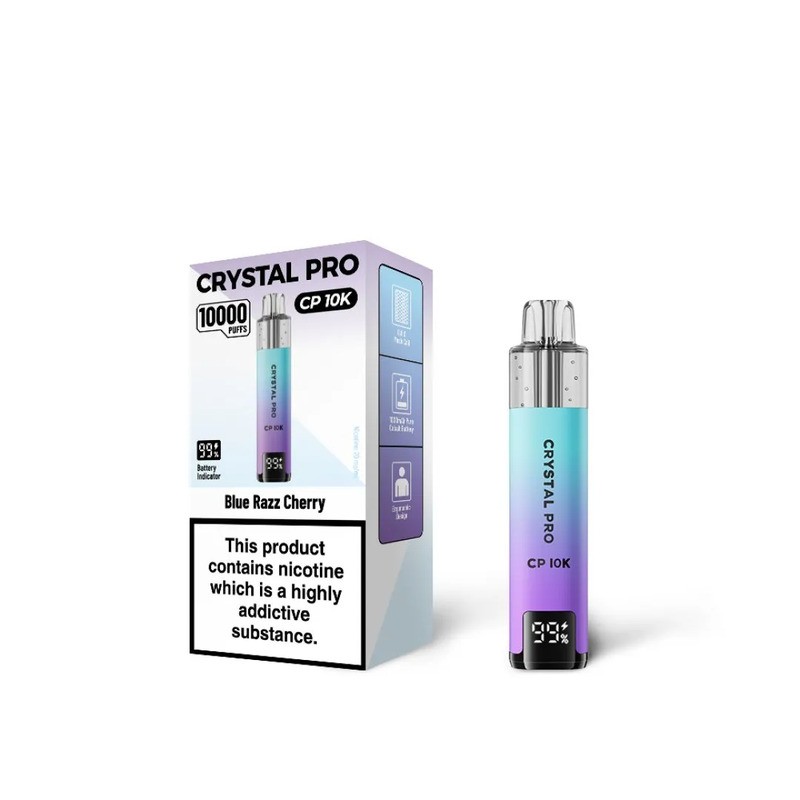 blue razz cherry crystal pro cp 10k