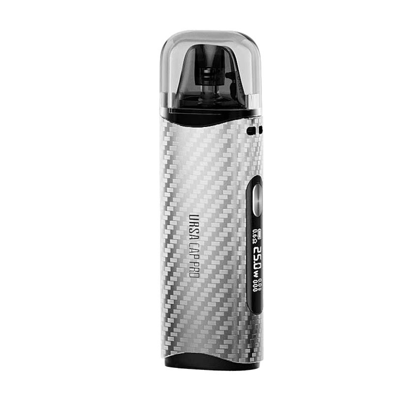 carbon fiber lost vape ursa cap pro pod kit
