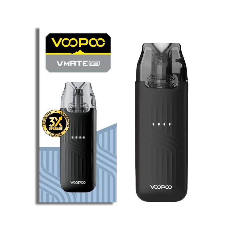 classic black voopoo vmate mini pod kit