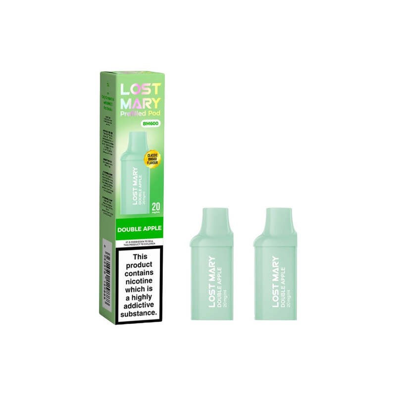 double apple lost mary bm600 prefilled pod