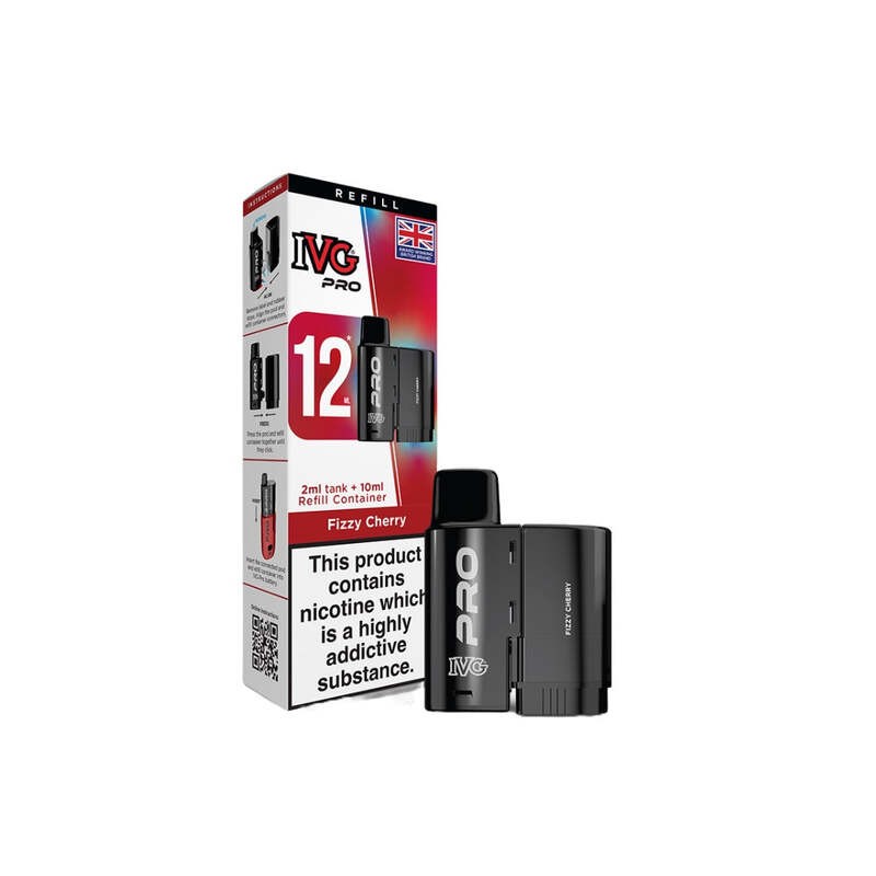fizzy cherry ivg pro 12 prefilled pod