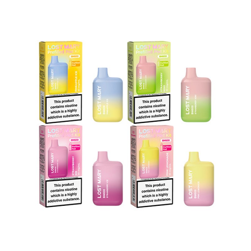 lost mary bm600 prefilled kit