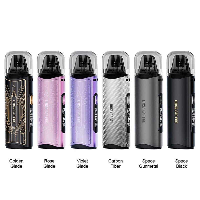 lost vape ursa cap pro pod kit all colours