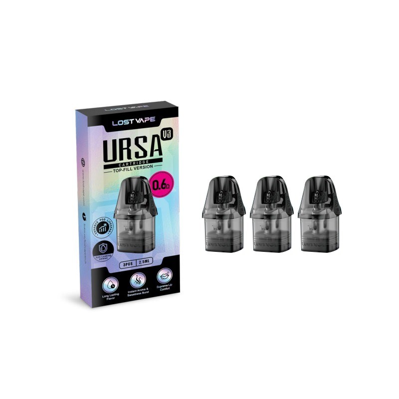 0.6ohm lost vape ursa v3 pod