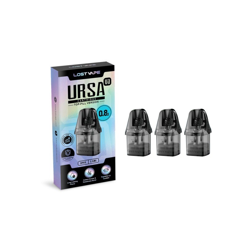 0.8ohm lost vape ursa v3 pod