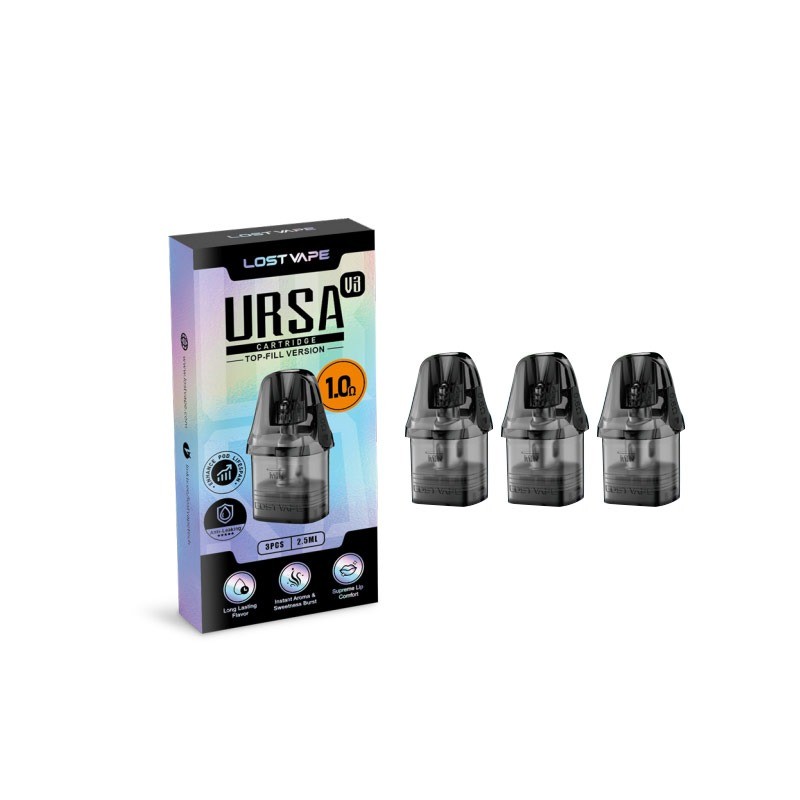 1.0ohm lost vape ursa v3 pod