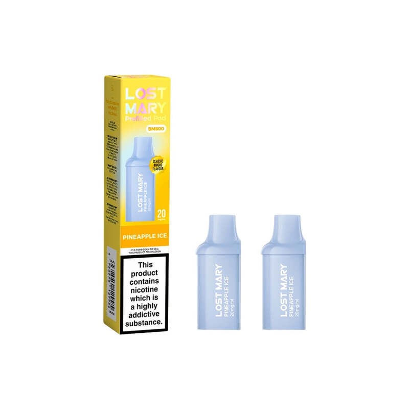 pineapple ice lost mary bm600 prefilled pod