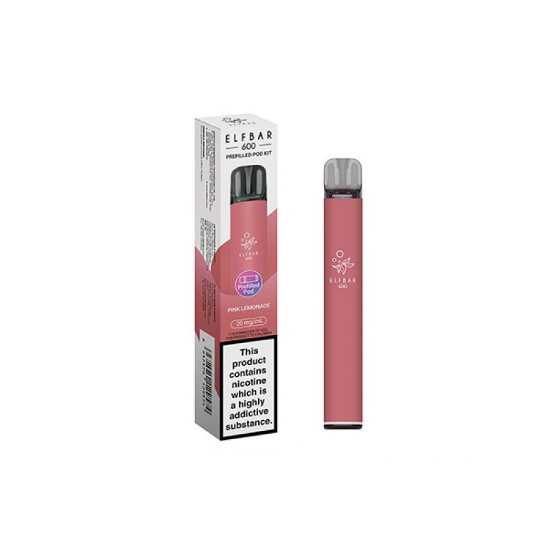 pink lemonade elf bar 600