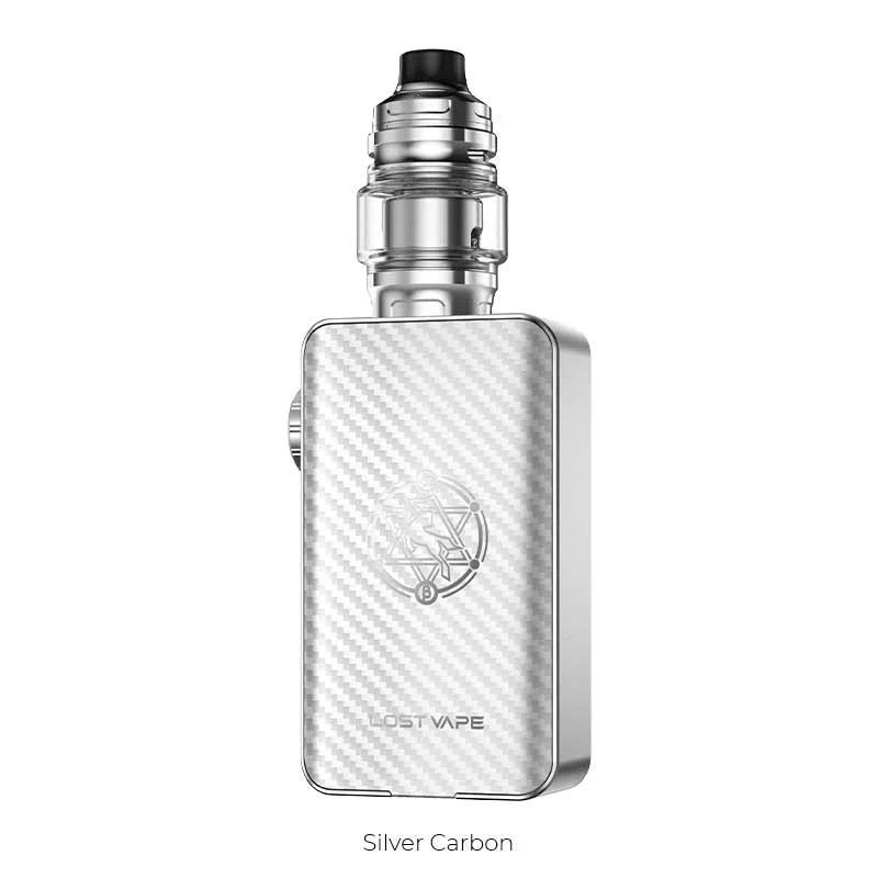 silver carbon lost vape centaurus bt200 mod kit