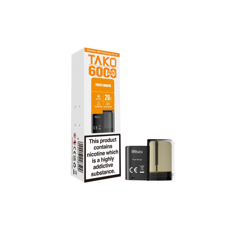 triple mango sikary tako sp6000 prefilled pod