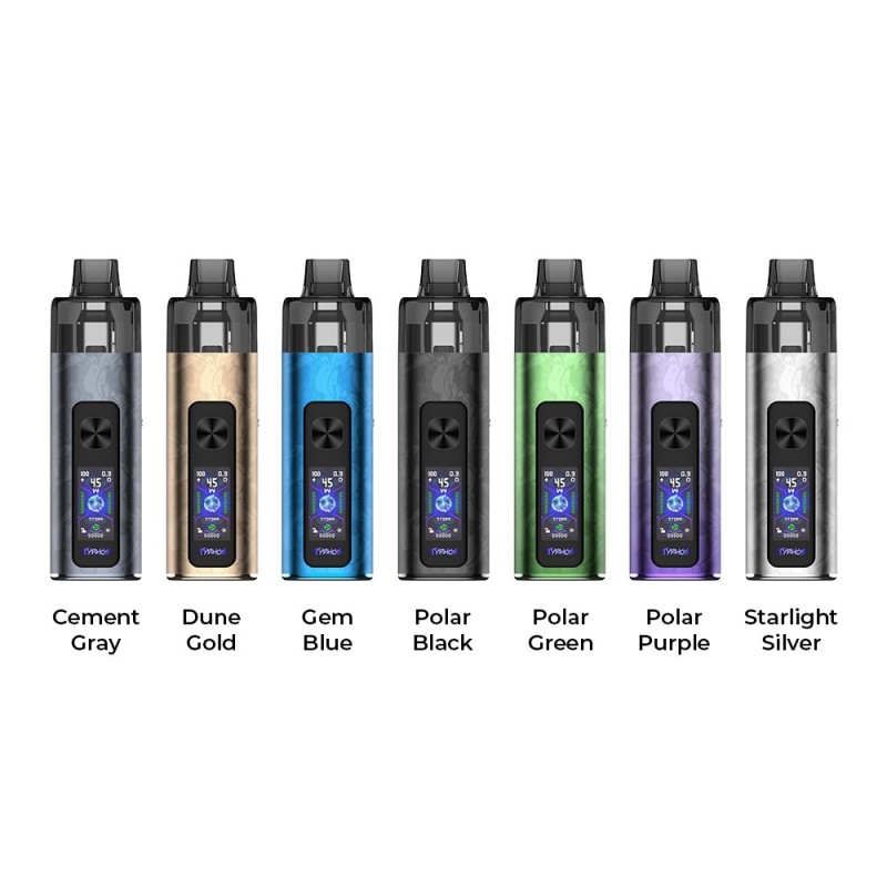 uwell typhos pod kit all colours