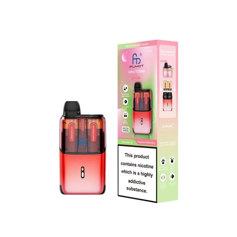 watermelon ice / raspberry watermelon randm fumot t32000 ultra