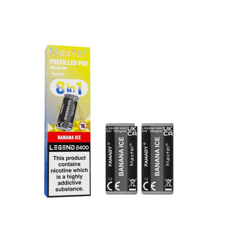 banana ice maxfel fanady legend prefilled pod