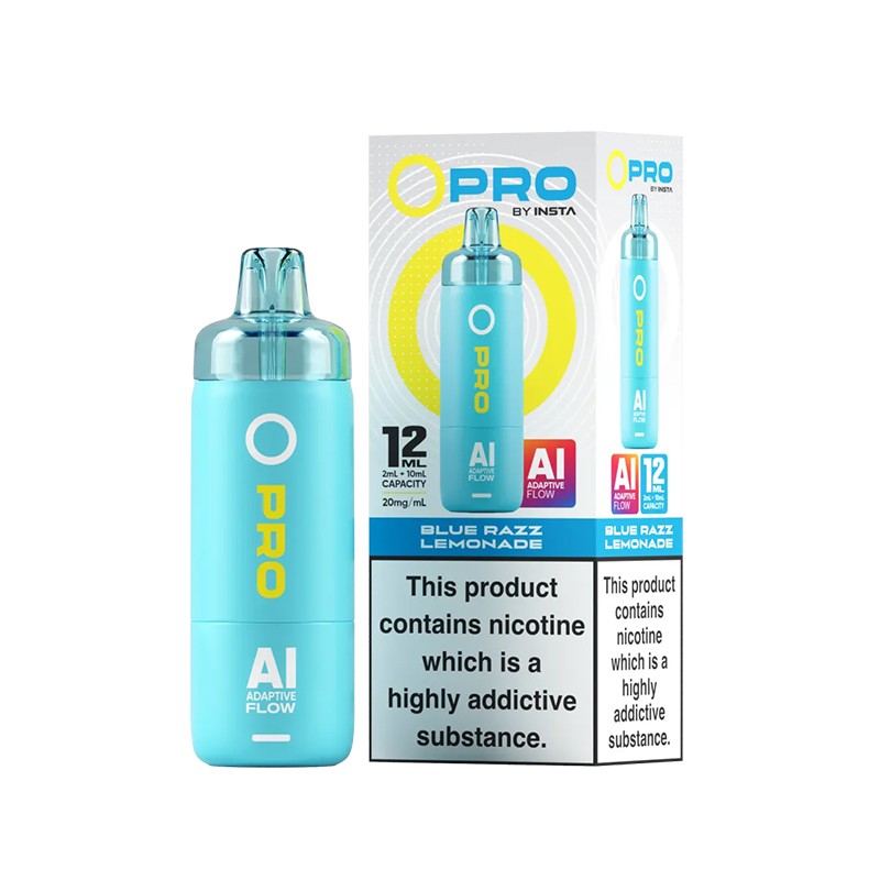 blue razz lemonade insta o pro pod kit