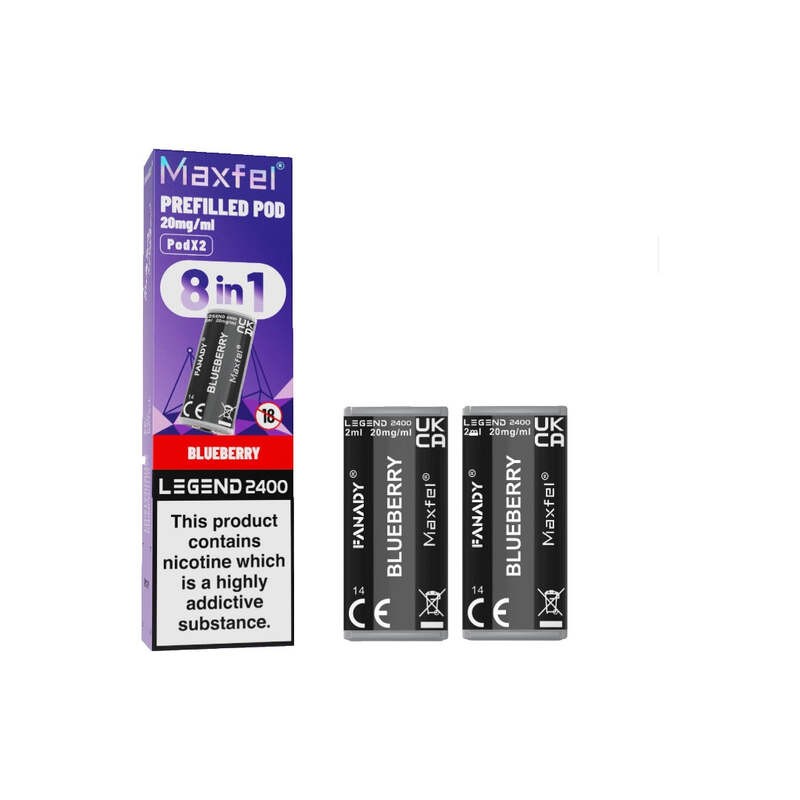 blueberry maxfel fanady legend prefilled pod