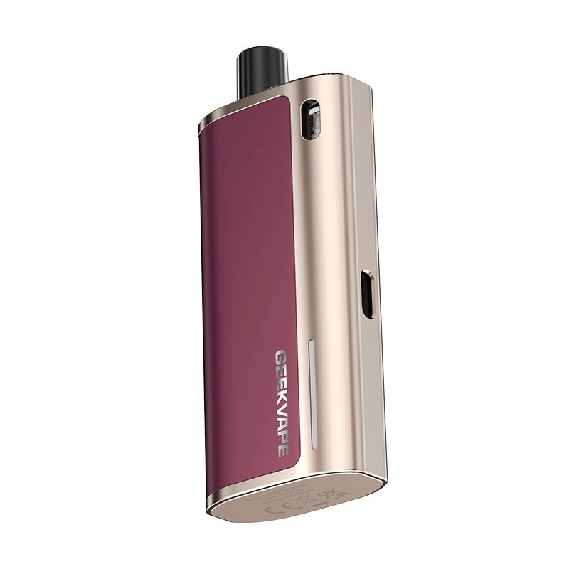 burgundy red geekvape peak 2 pod kit