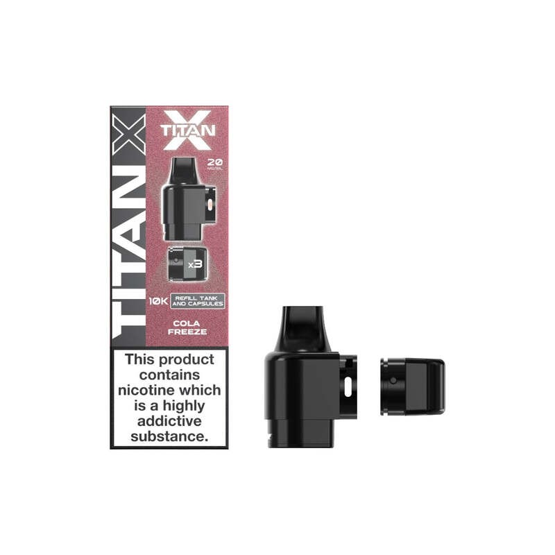 cola freeze titan x 10k prefilled pod