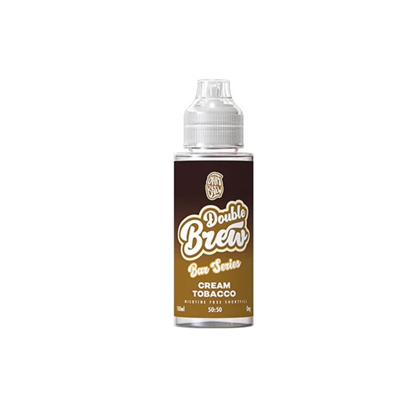 cream tobacco ohm brew bar series double brew 100ml
