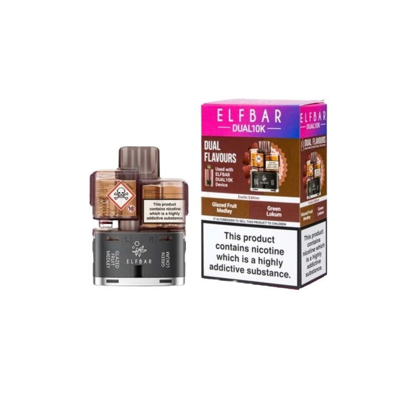 exotic edition elf bar dual 10k prefilled pod