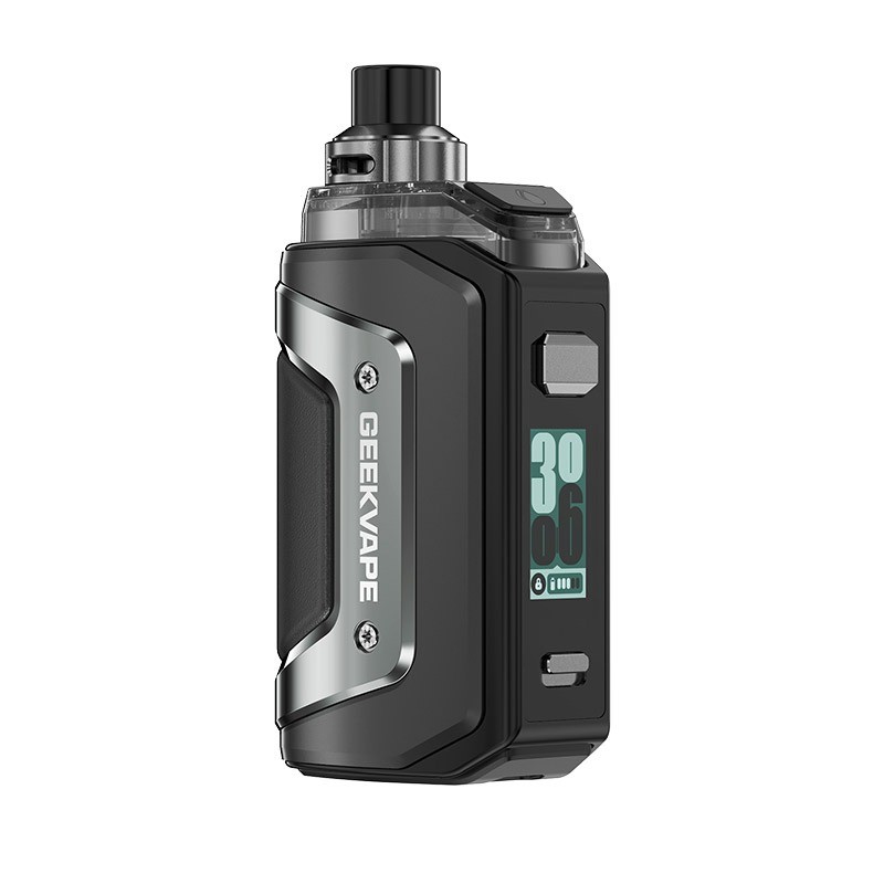iron black geekvape aegis hero 5 pod mod kit
