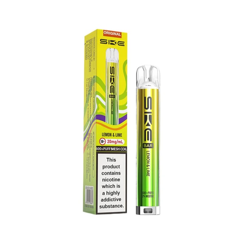 lemon & lime ske bar 600 prefilled pod kit
