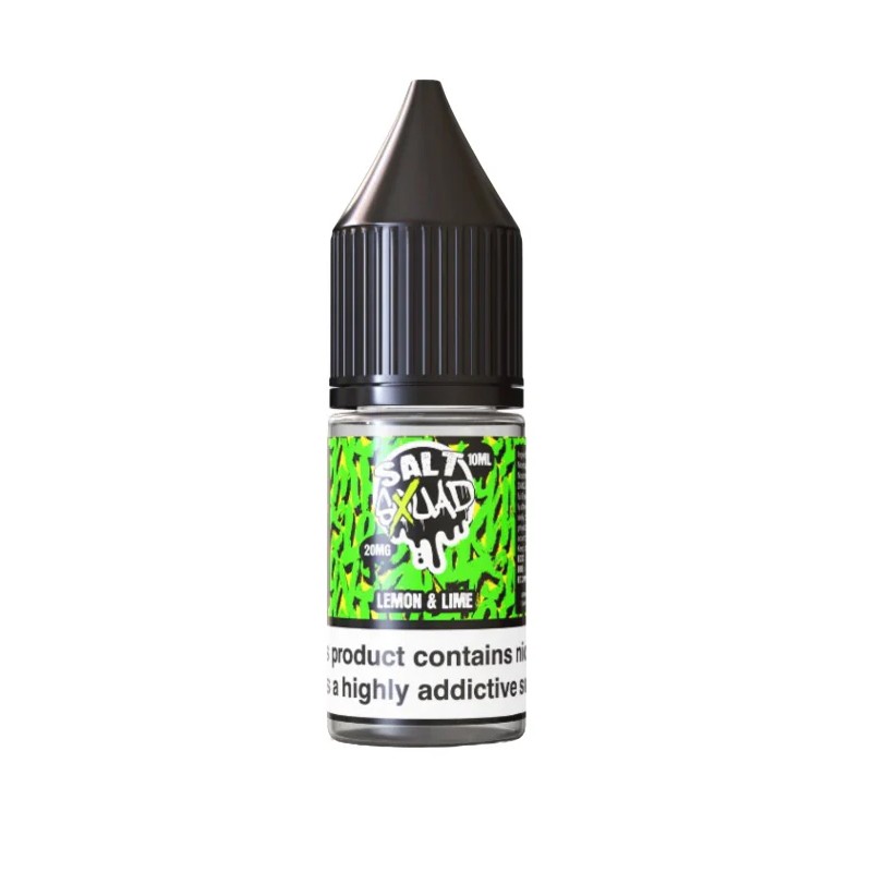 lemon and lime xtrm bar salt squad nicotine salt