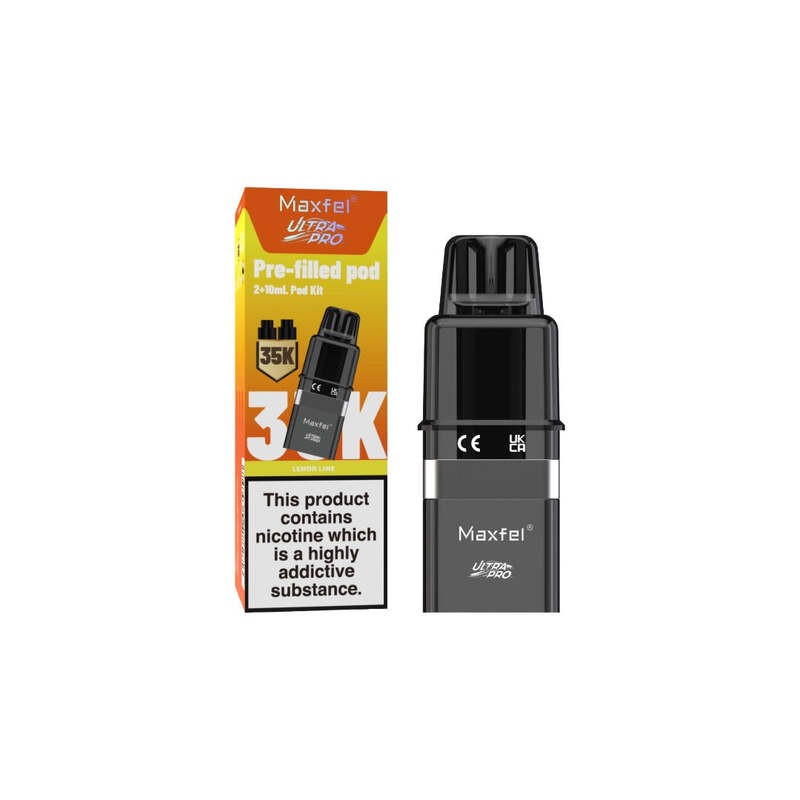 lemon lime maxfel ultra pro prefilled pod