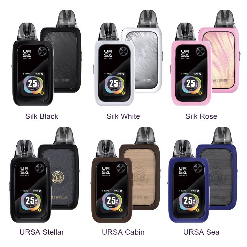 lost vape ursa epoch pro pod kit all colours