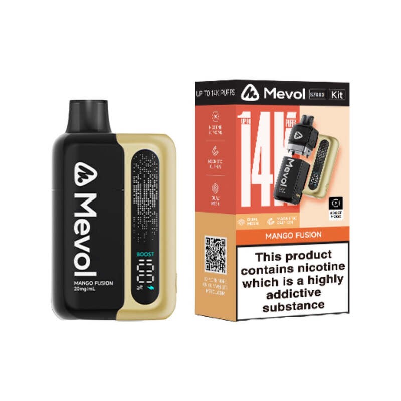 mango fusion mevol s7000 prefilled kit