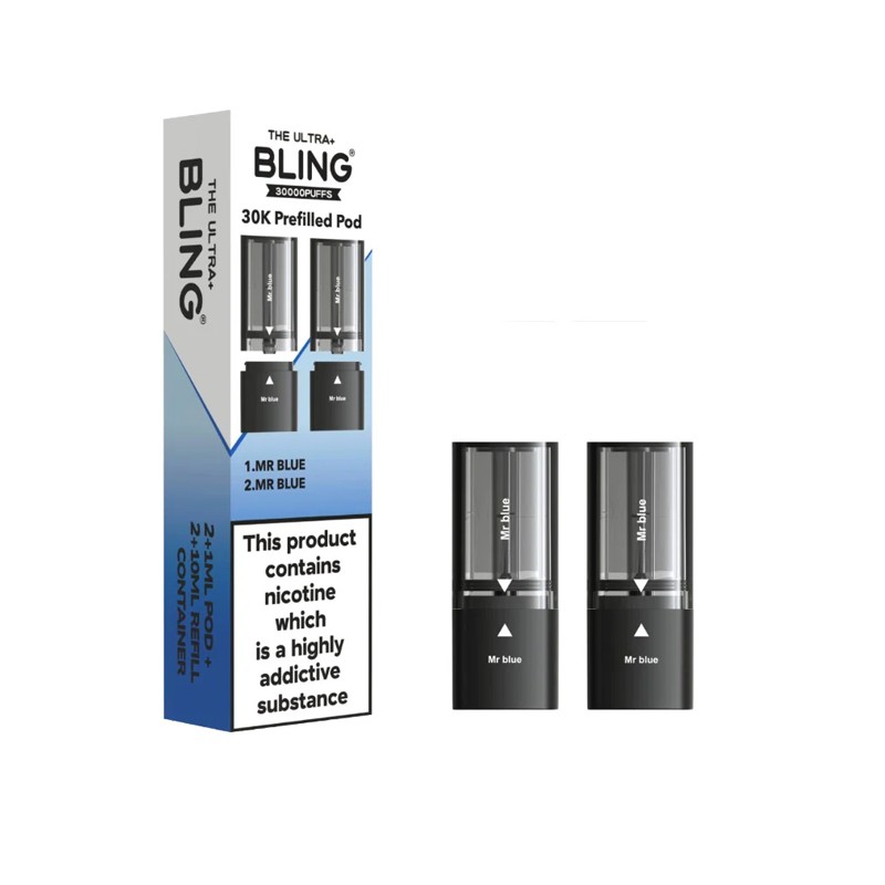 mr blue bling ultra plus 30k prefilled pod