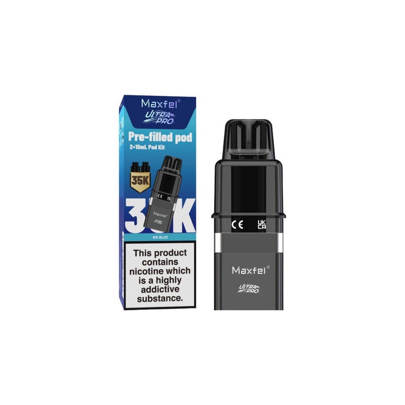 mr blue maxfel ultra pro prefilled pod