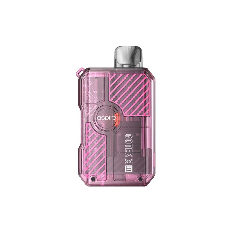 pink aspire gotek x3 pod kit