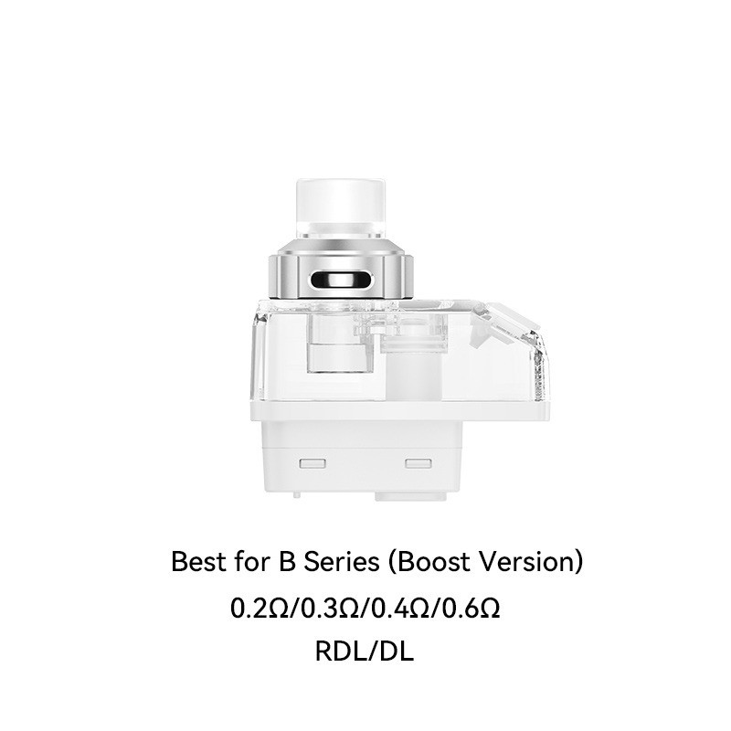 pure white geekvape aegis hero empty pod