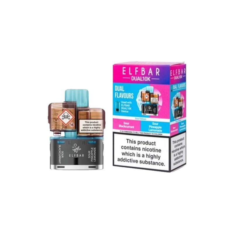 sour edition elf bar dual 10k prefilled pod