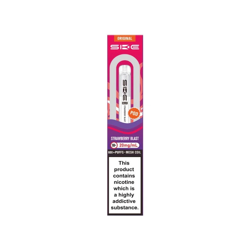 strawberry blast ske bar 600 prefilled pod