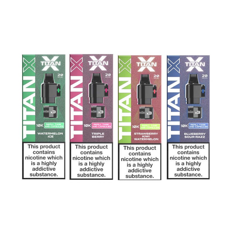 titan x 10k prefilled pod