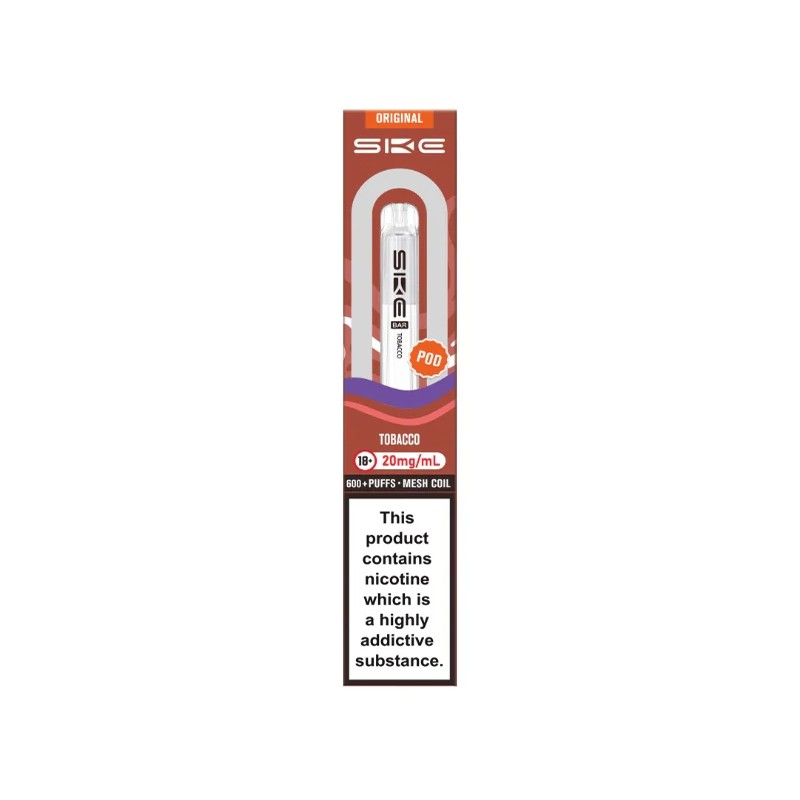 tobacco ske bar 600 prefilled pod