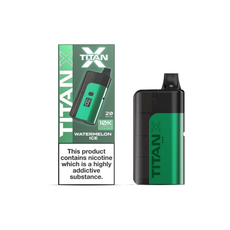 watermelon ice titan x 10k prefilled kit
