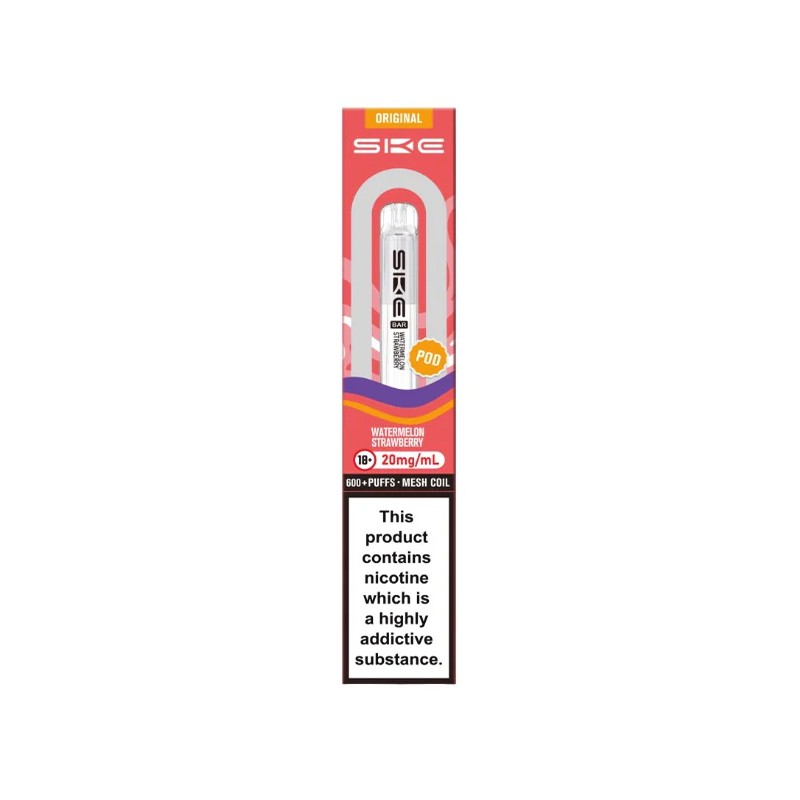watermelon strawberry ske bar 600 prefilled pod