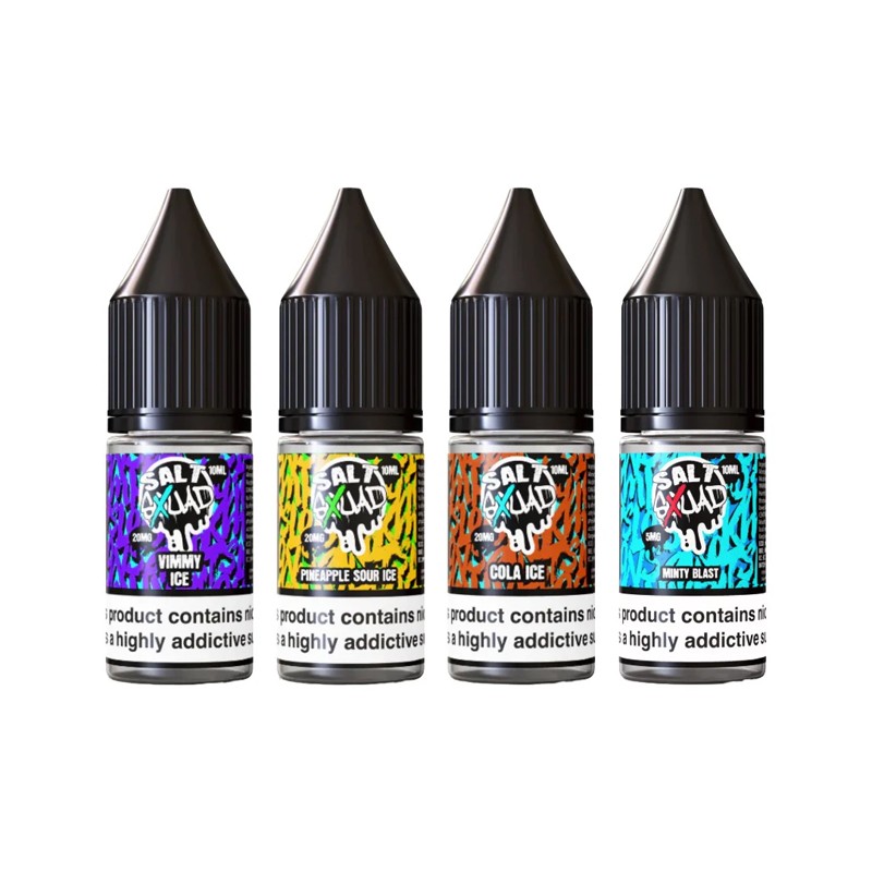 xtrm bar salt squad nicotine salt e-liquid
